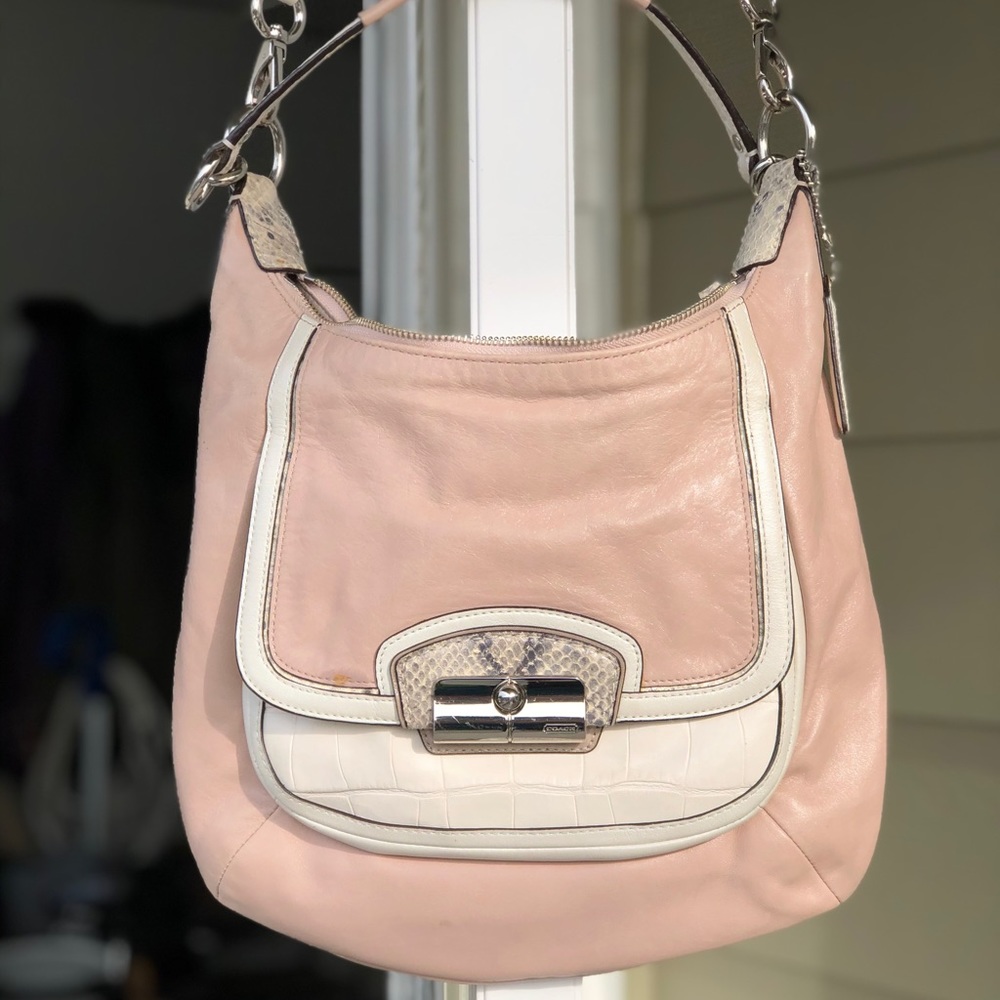 Coach purse pink